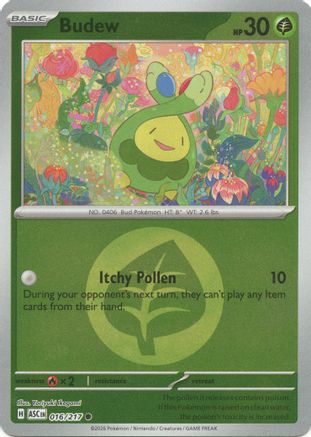 Budew (Energy Symbol Pattern) 016/217 - Common Reverse Holo