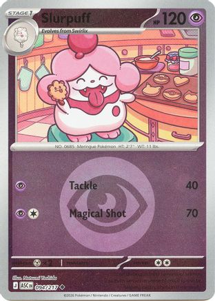 Slurpuff (Energy Symbol Pattern) 094/217 - Uncommon Reverse Holo