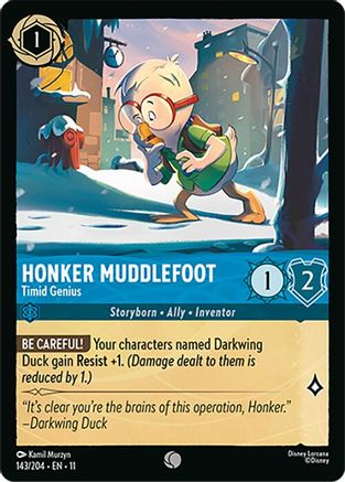 Honker Muddlefoot (Timid Genius) - 143/204 - Common (Foil)