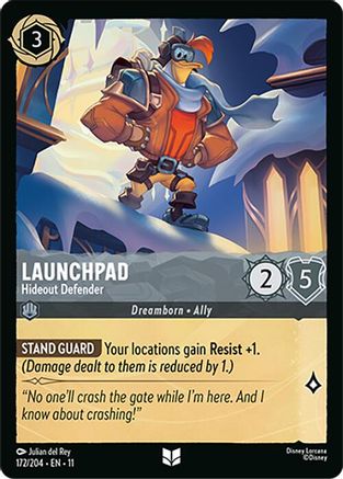 Launchpad (Hideout Defender) - 172/204 - Uncommon (Foil)