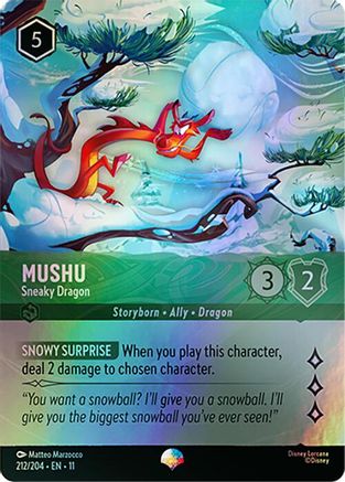 Mushu (Sneaky Dragon) - 212/204 - Epic