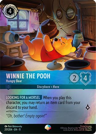 Winnie the Pooh (Hungry Bear) - 217/204 - Epic