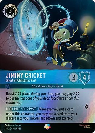 Jiminy Cricket (Ghost of Christmas Past) - 218/204 - Epic