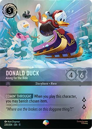 Donald Duck (Along for the Ride) - 220/204 - Epic