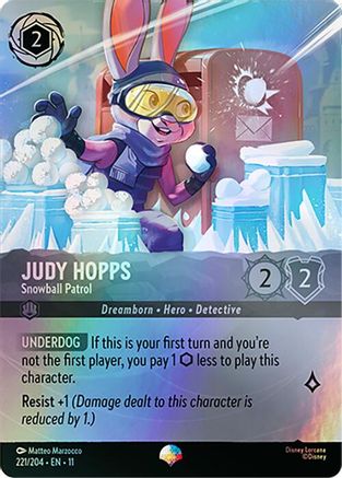 Judy Hopps (Snowball Patrol) - 221/204 - Epic