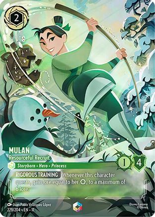 Mulan (Resourceful Recruit) - 229/204 - Enchanted