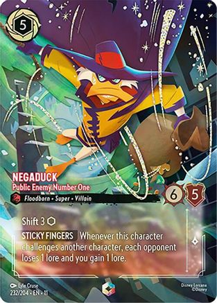 Negaduck (Public Enemy Number One) - 232/204 - Enchanted