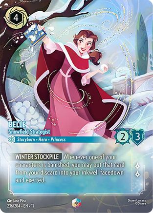Belle (Snowfield Strategist) - 236/204 - Enchanted