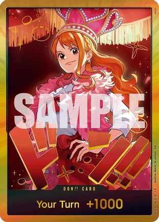 DON!! Card (Nami) (Gold) -  - DON!!