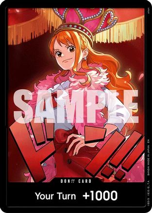 DON!! Card (Nami) -  - DON!!
