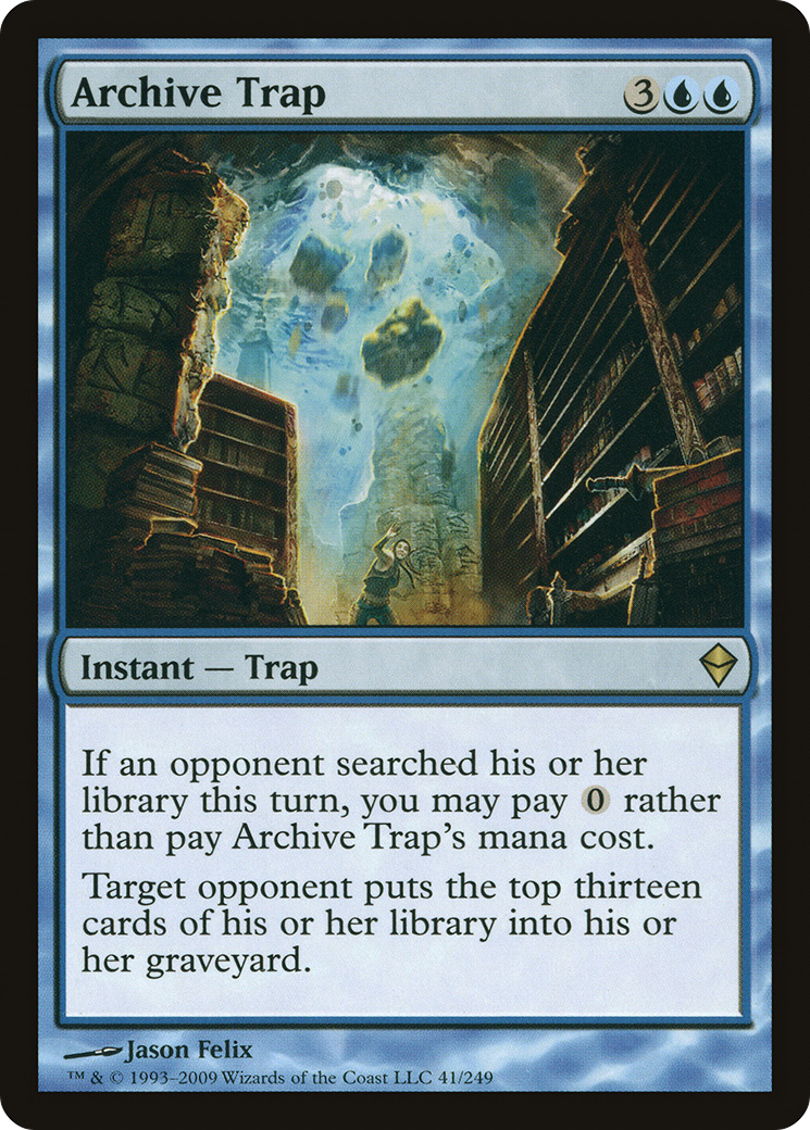 Archive Trap (ZEN-041)  Foil
