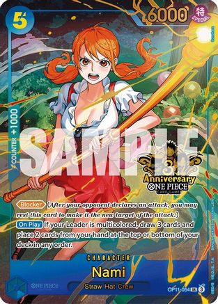Nami (Japanese Version 3rd Anniversary Set) (OP11-054)