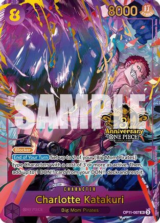 Charlotte Katakuri (Japanese Version 3rd Anniversary Set) (OP11-067)