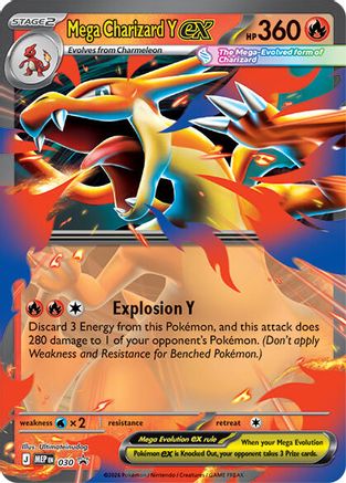 Mega Charizard Y EX - 030 - Promo