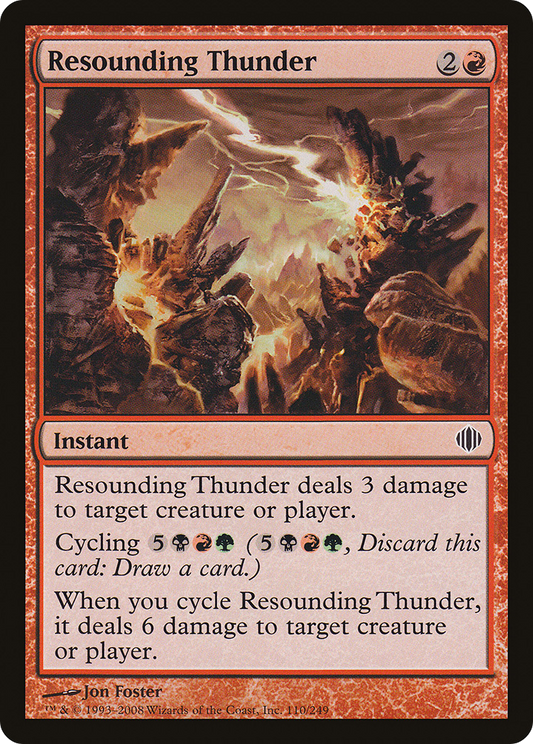 Resounding Thunder (ALA-110)