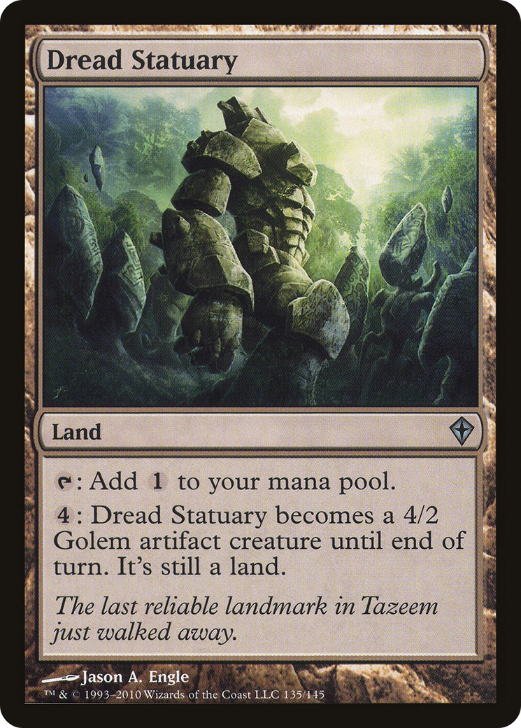 Dread Statuary (WWK-135)  Foil