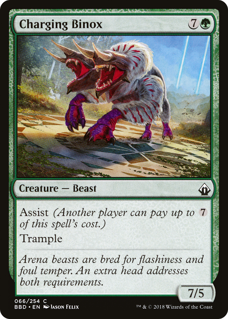 Charging Binox (BBD-066)  Foil