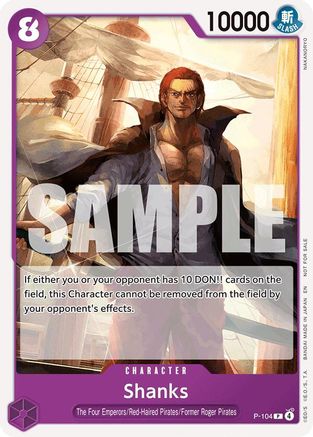 Shanks (Tournament Pack 2026 Vol. 2) - (P-104) - Promo