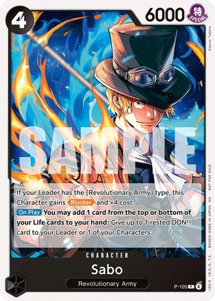 Sabo (Tournament Pack 2026 Vol. 2) - (P-105) - Promo