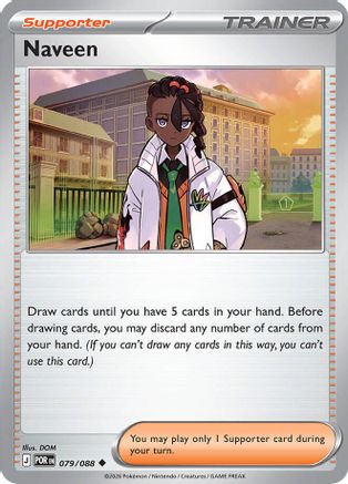 Naveen 079/088 - Reverse Holofoil - Uncommon