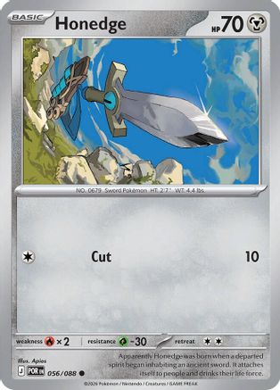 Honedge 056 - Reverse Holofoil - Common