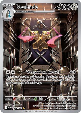 Doublade 098/088 - Holofoil - Illustration Rare