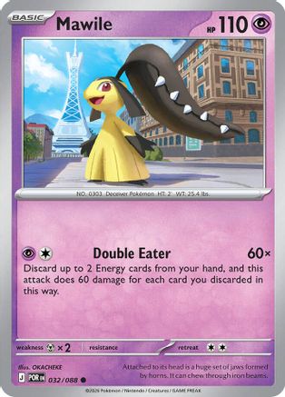 Mawile 032 - Reverse Holofoil - Common