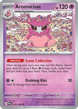 Aromatisse 036 - Reverse Holofoil - Uncommon