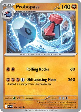 Probopass 038/088 - Reverse Holofoil - Common