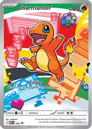 Charmander - 038 - Promo