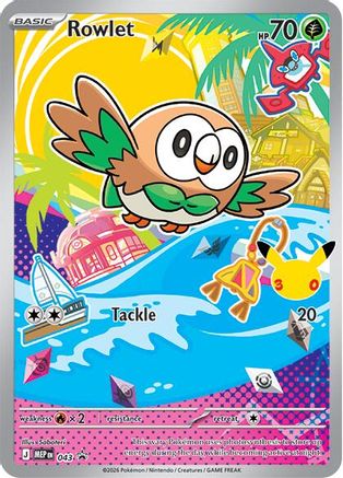 Rowlet - 043 - Promo