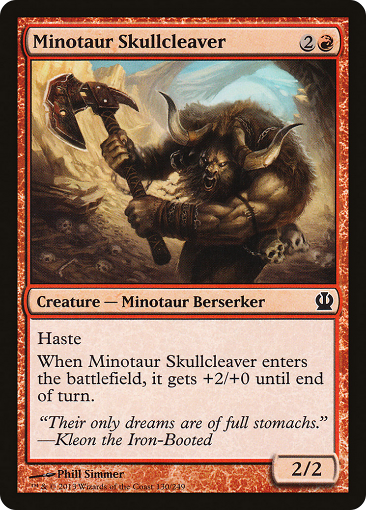 Minotaur Skullcleaver (THS-130)