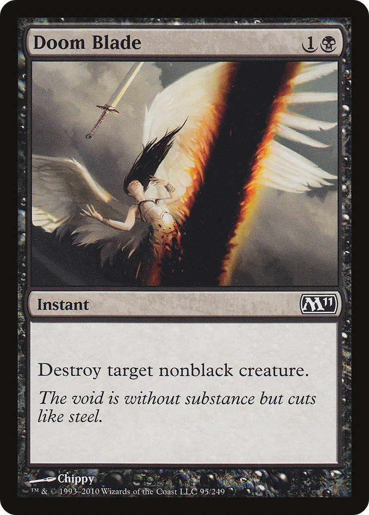 Doom Blade (M11-095)  Foil