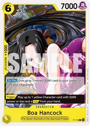 Boa Hancock (OP15 Release Event) - (P-115) - Promo