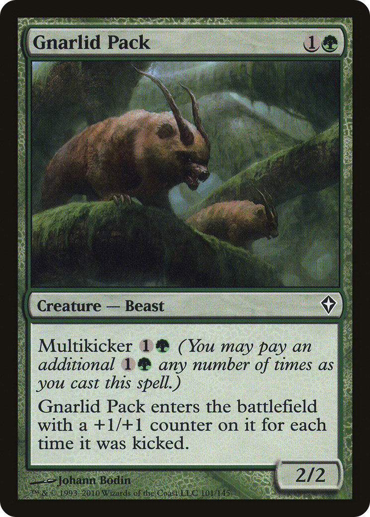 Gnarlid Pack (WWK-101)  Foil