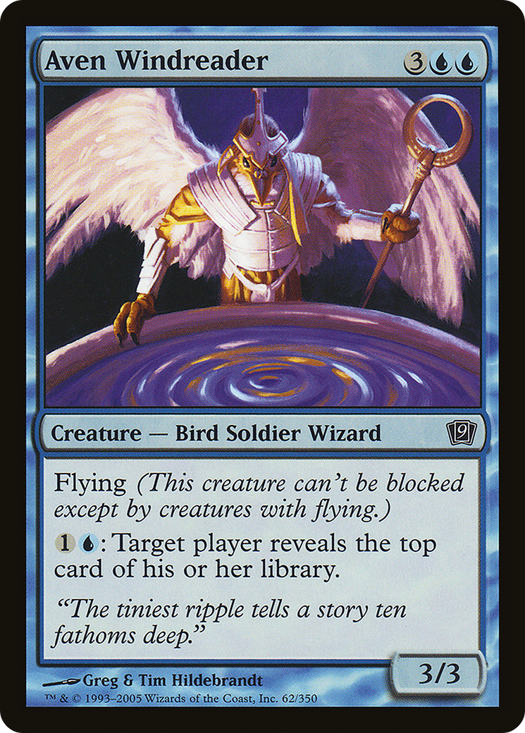 Aven Windreader (9ED-062)  Foil