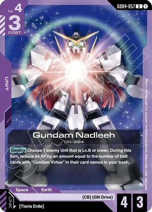 Gundam Nadleeh (GD04-057) - Phantom Aria