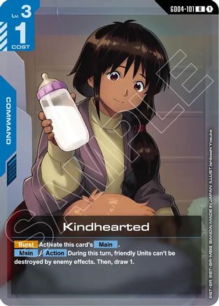 Kindhearted (GD04-101) - Phantom Aria Holofoil