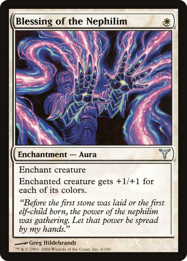 Blessing of the Nephilim (DIS-004)  Foil