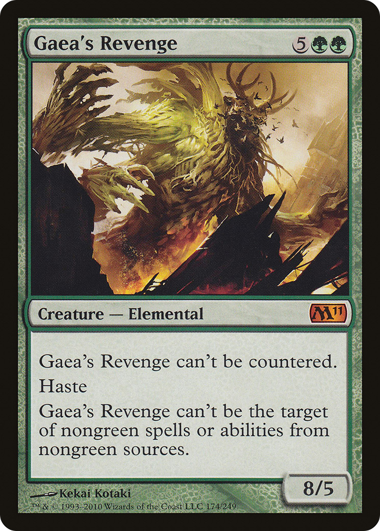 Gaea's Revenge (M11-174)  Foil