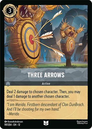 Three Arrows - 197/204 - Uncommon
