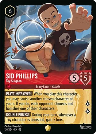 Sid Phillips (Toy Surgeon) - 126/204 - Legendary (Foil)