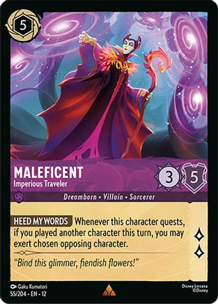 Maleficent (Imperious Traveler) - 55/204 - Rare