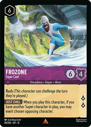 Frozone (Super Cool) - 59/204 - Rare (Foil)