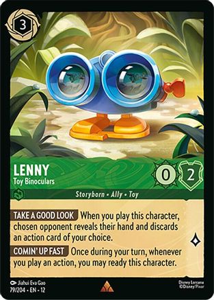 Lenny (Toy Binoculars) - 79/204 - Rare