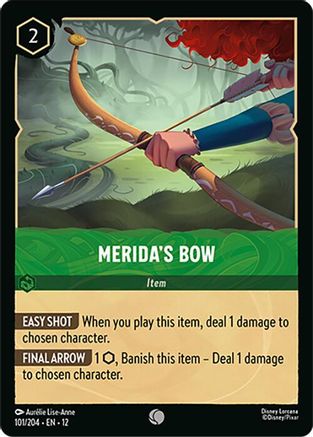 Merida's Bow - 101/204 - Common (Foil)