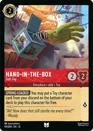 Hand-in-the-Box (Sid's Toy) - 114/204 - Uncommon