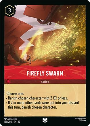 Firefly Swarm - 130/204 - Uncommon (Foil)