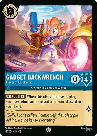 Gadget Hackwrench (Finder of Lost Parts) - 147/204 - Common