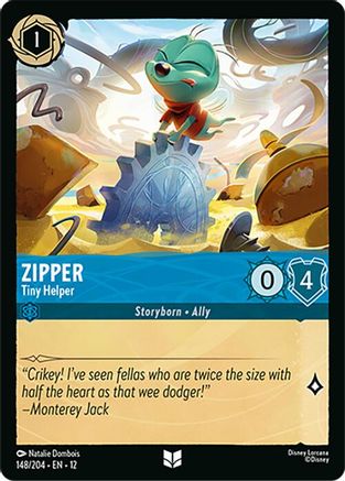 Zipper (Tiny Helper) - 148/204 - Uncommon